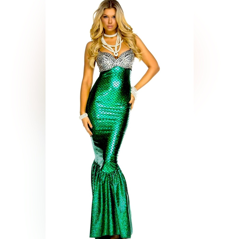 Forplay Women's Under The Sea Bra and Skirt